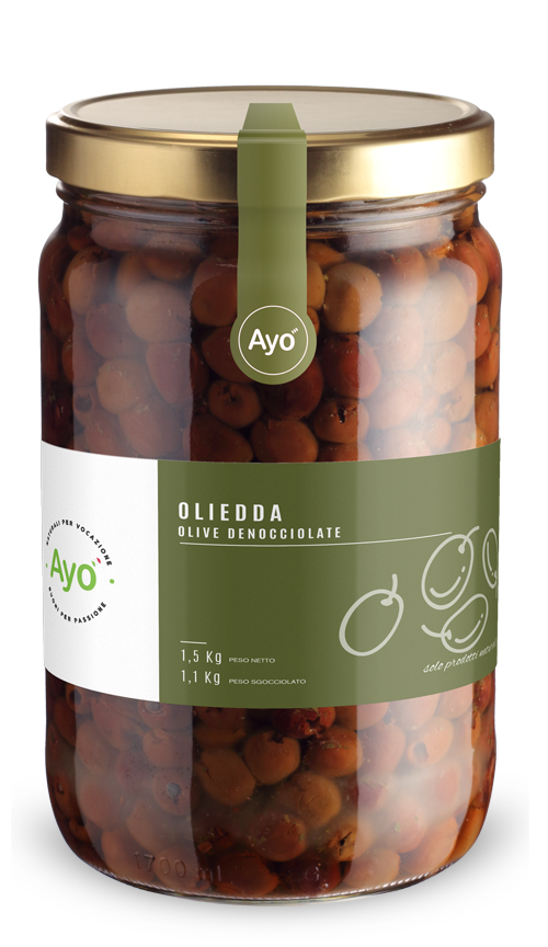 Oliedda stoned olives